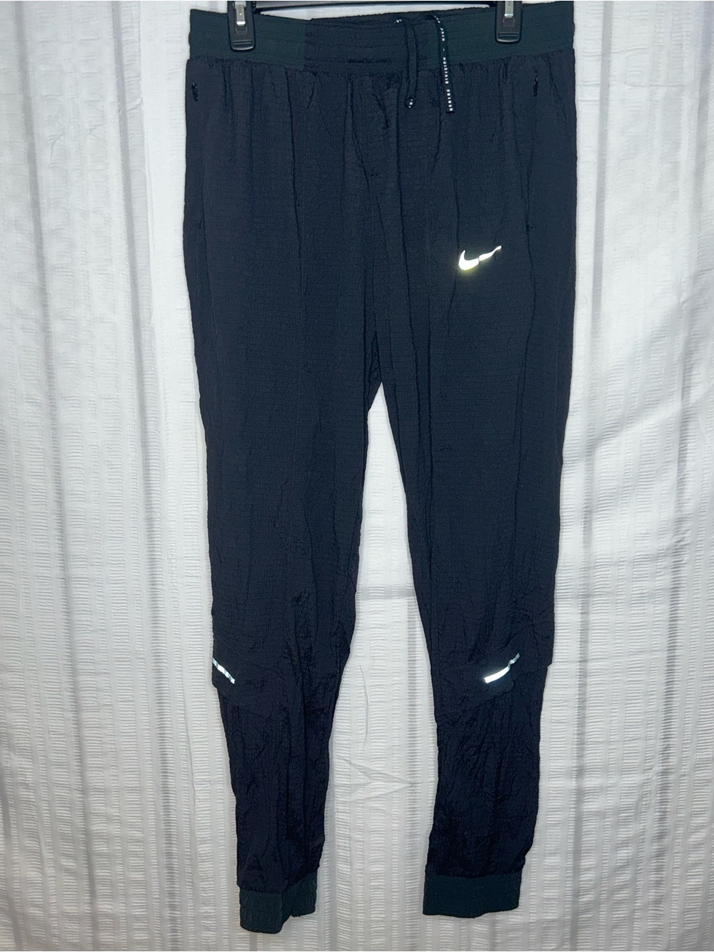 Nike Running Division Phenom Elite Future Fast  Running Black Pants Men’s Size M